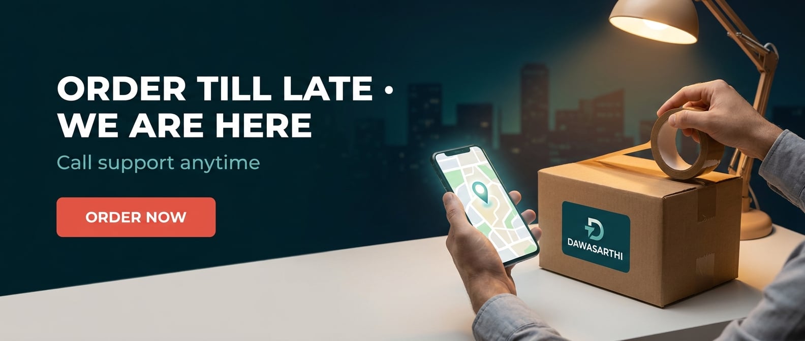 Dawasarthi — order anytime with support